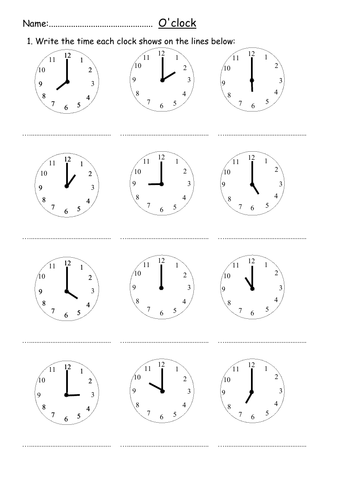 analogue time worksheets o clock half past quarter past to 5 mins blank templates challenge teaching resources
