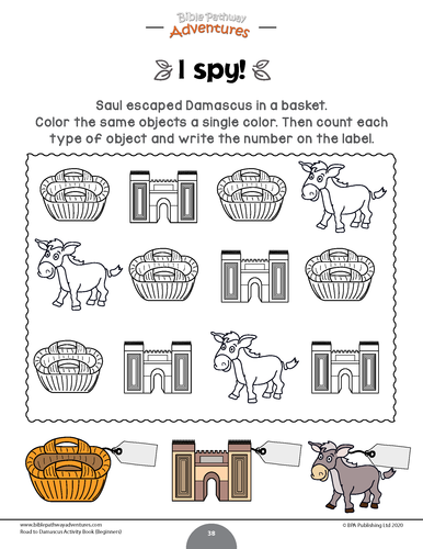 Road to Damascus Activity Book for Beginners | Teaching Resources
