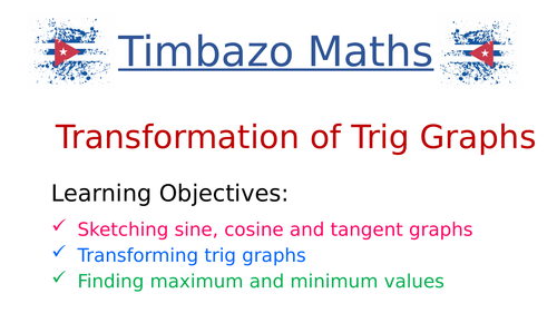 Transformation of Trigonometric Graphs