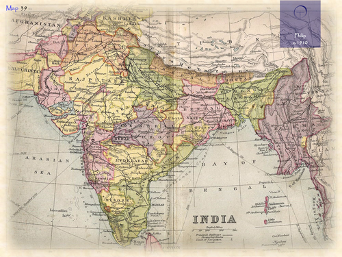 Historical e-atlas India | Teaching Resources