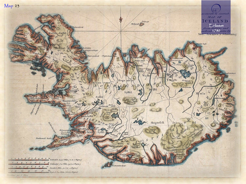 Historical e-atlas Iceland | Teaching Resources