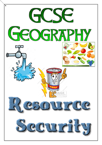 AQA GCSE Geography - Resource Management Revision Workbook