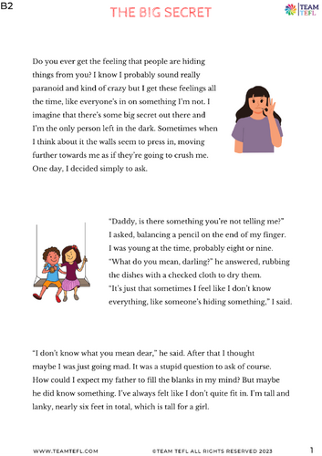 Can't have Needn't have ESL TEFL Lesson Plan Worksheet B2 | Teaching ...