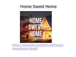 Home Sweet Home Literacy Shed Teaching Resources
