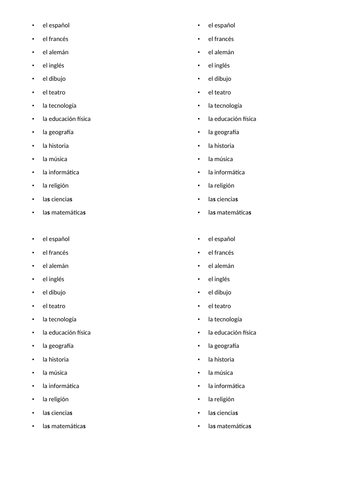 Mira 1 Express En El Instituto Module 2 p26 and p27 | Teaching Resources