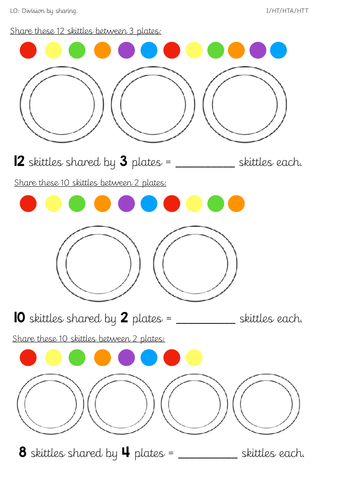 homework & practice 1 5 division as sharing