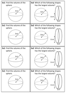 Volume of Spheres | Teaching Resources