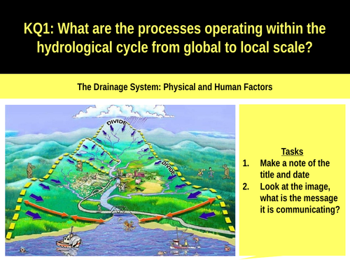 5.2bc The drainage basin Physical and human factors