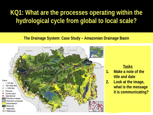 5.2c The drainage basic physical and human factors