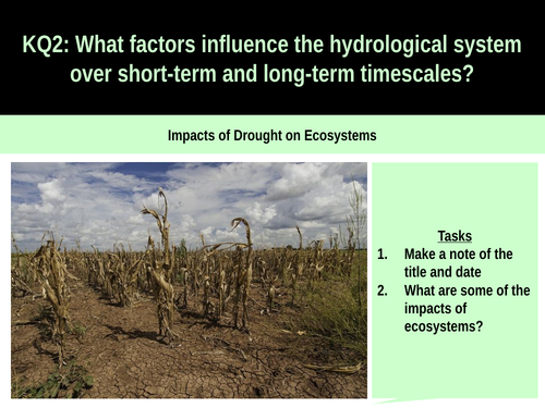 5.4c Impacts of drought on ecosystems