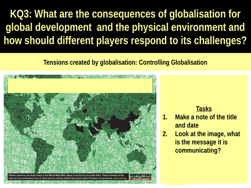 3.15 Controlling globalisation