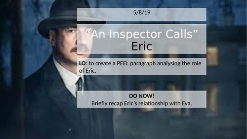 An Inspector Calls - Eric