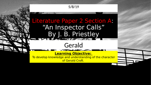 An Inspector Calls - Gerald