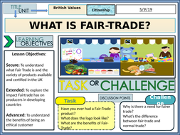 What is Fair Trade ? by thecre8tiveresources | Teaching Resources