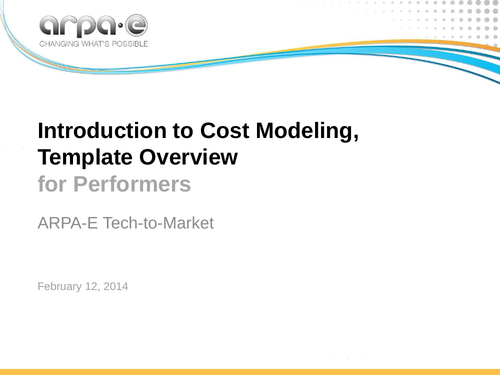 QM014 Cost Model V002