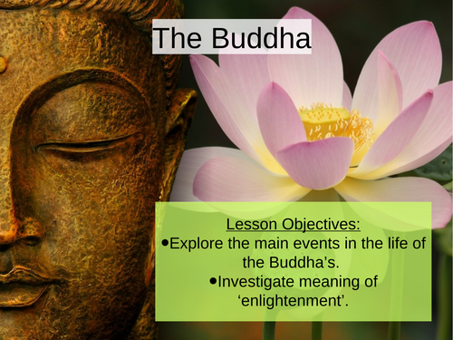 presentation on life of lord buddha