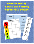 Emotion Rating Scales and Calming Strategies | Teaching Resources