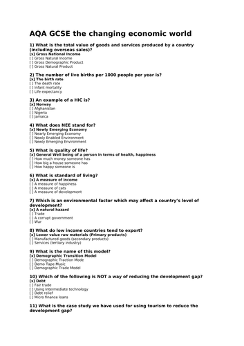 economic geography research paper topics