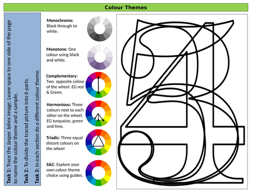 Colour by numbers - KS3 | Teaching Resources