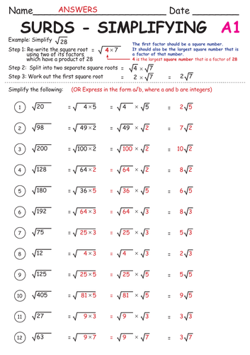 surds-set-a-simplifying-with-some-scaffolding-72-questions-over-6-worksheets-answers