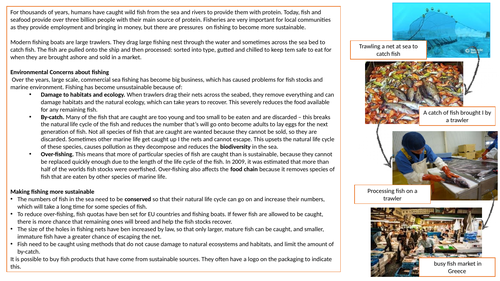 AQA GCSE Food Preparation & Nutrition section 5 lesson 4: Sustainability