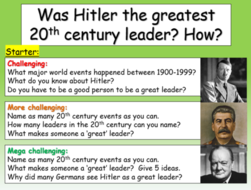 adolf hitler leadership essay