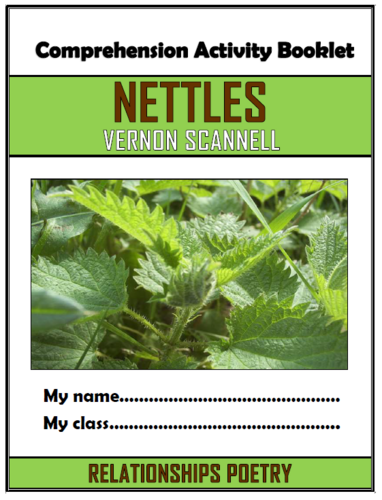 Nettles - Comprehension Activities Booklet!