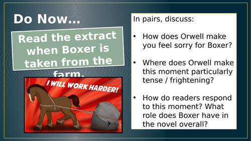 boxer animal farm essay