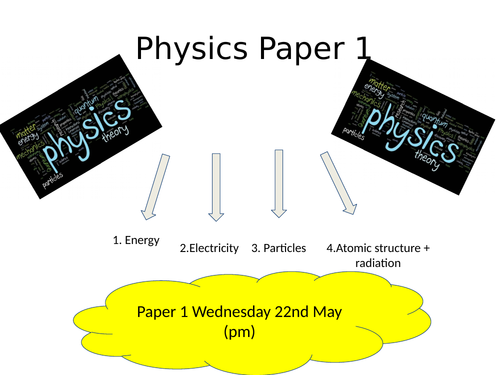 AQA GCSE Physics 1-9 paper 1 revision | Teaching Resources