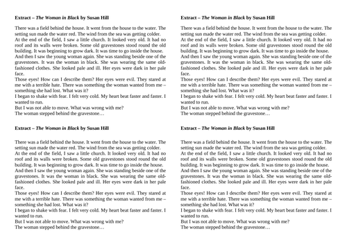 What is gothic literature image