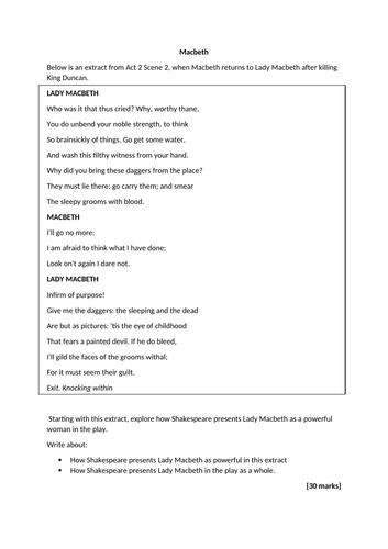 aqa-english-literature-gcse-13-macbeth-practice-questions-teaching