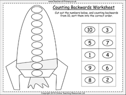 Counting Backwards - Year 1 | Teaching Resources