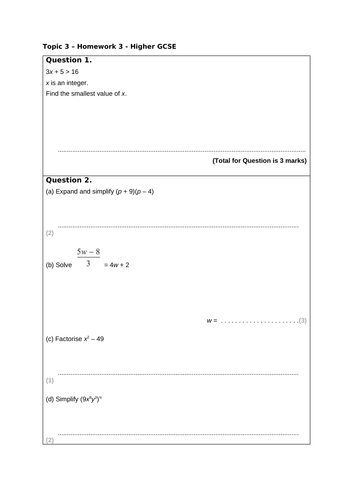 Ks3 Expressions And Formulas – VFIGOM