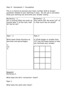 Year 8 fractions worksheets pdf image