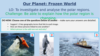 Our Planet - Frozen World Lesson by DocGeog | Teaching Resources