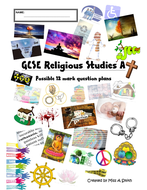 GCSE AQA Religious Studies- 12 Mark Plans | Teaching Resources