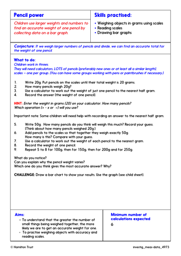 bar chart problem solving year 4