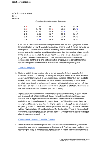 A-level economics essays pdf image