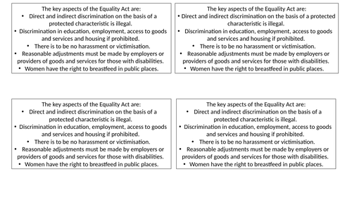 RO21 LO1 Equality