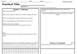 Science lab report example image