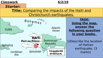 haiti and christchurch case study