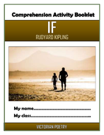 If - Rudyard Kipling - Comprehension Activities Booklet! | Teaching