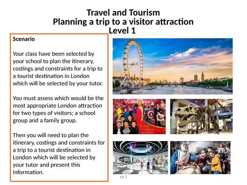 Planning a trip to a visitor attraction