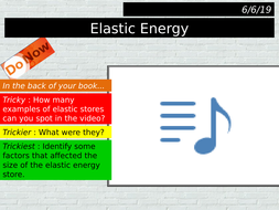Elastic Energy | Teaching Resources