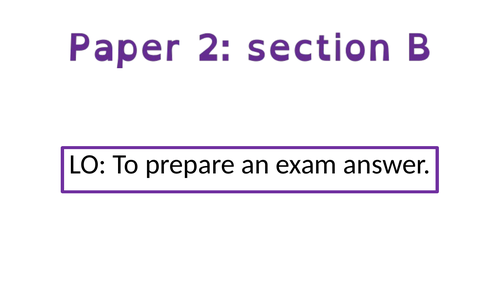 Article writing GCSE Edexcel Section B