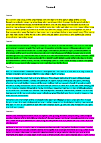 alma descriptive writing resource teaching resources
