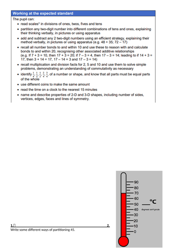 Year 2 daily maths TAF evidence sheets | Teaching Resources