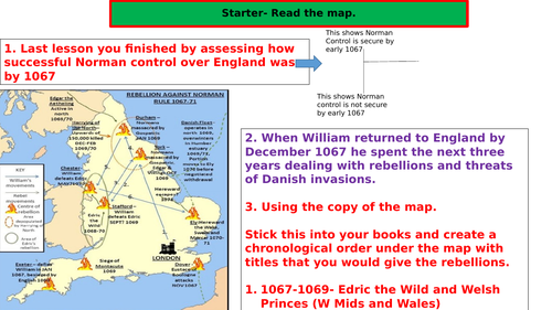 Early rebellions against William I