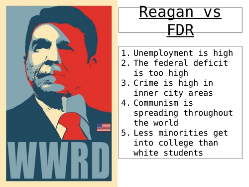 Lesson 4 - did Reagan's policies change US society for the better