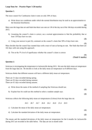 Edexcel Large Data Set Practice Papers | Teaching Resources